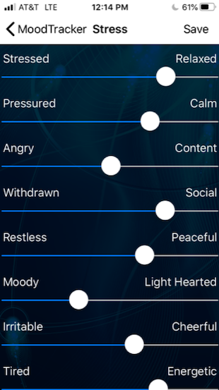 T2 Mood Tracker vs emoods